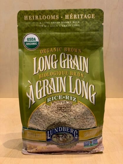 Lundberg Family farms Long grain Organic brown Rice 907g (073416199644)