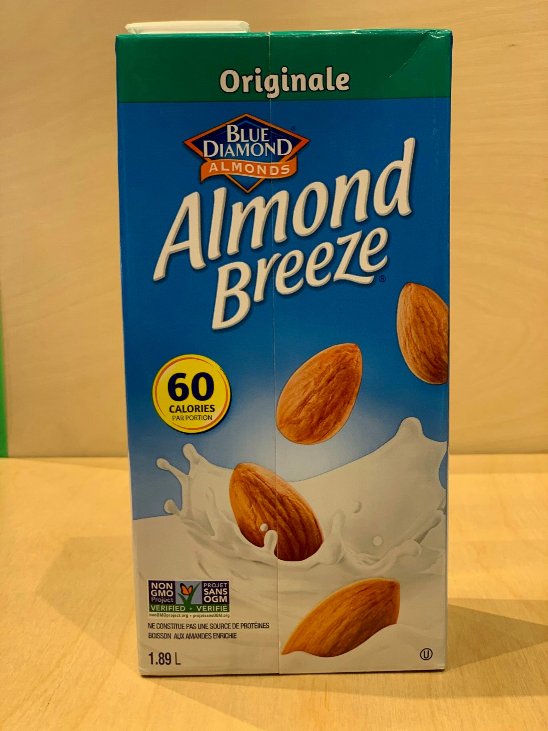 Blue Diamond almond breeze Original/originale 1.89l nogmo (041570054314)